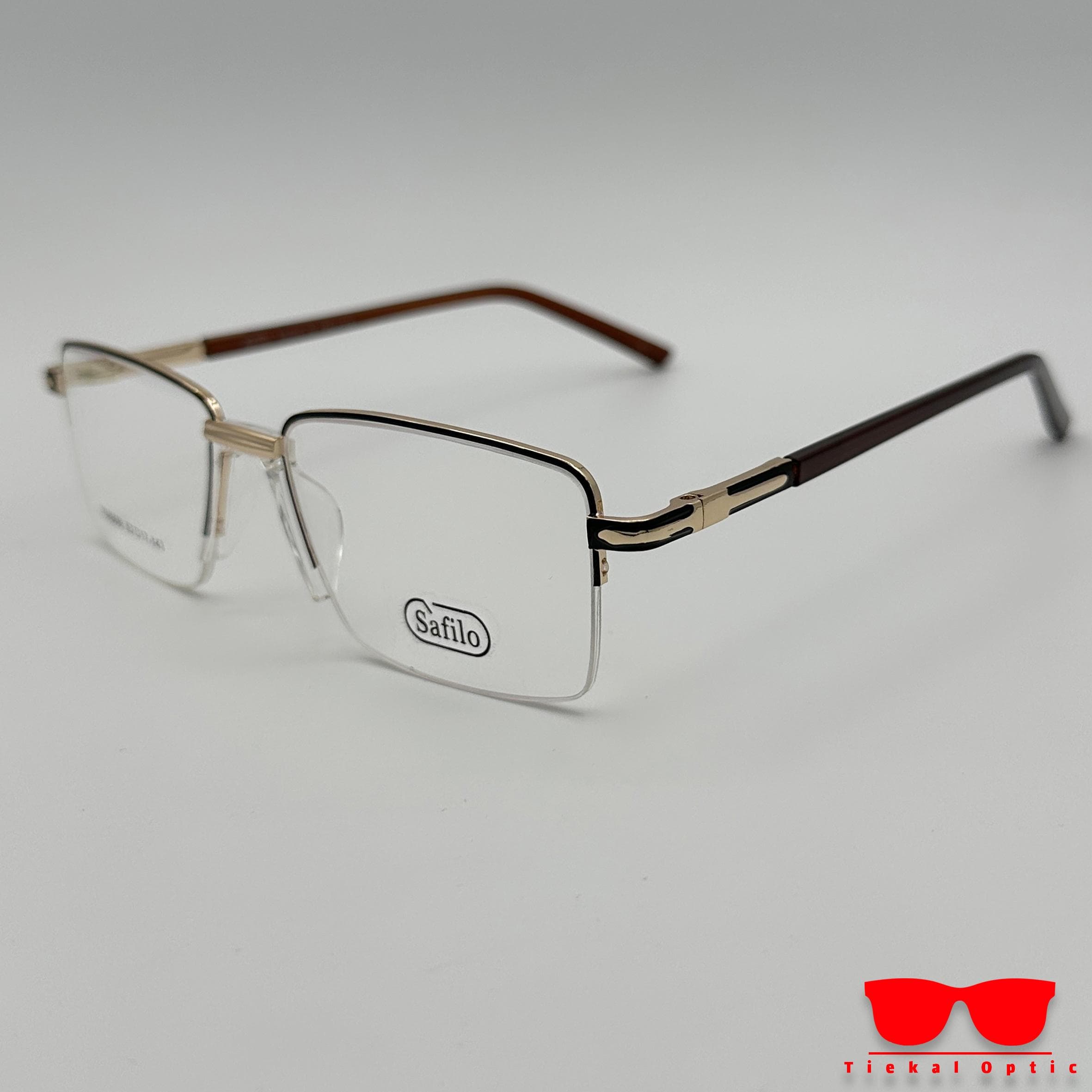 عینک طبی برند Safilo مدل YM8888 قهوه ای