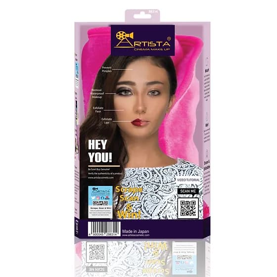 حوله پاک کننده آرایش هی یو آرتیستا | !Artista MAKEUP ERASER HEY YOU — تصویر ۳