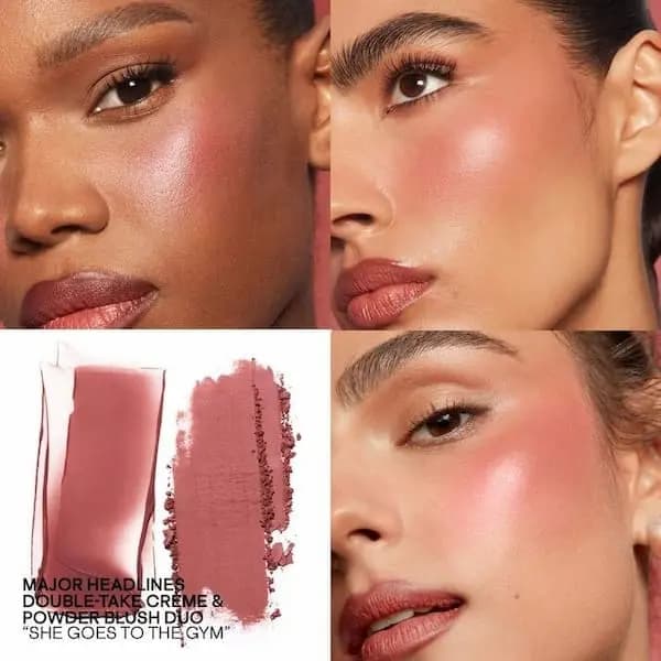 رژگونه دوتیکه پودری کرمی پاتریک‌تا مدل Double Take فول‌سایز — تصویر ۷