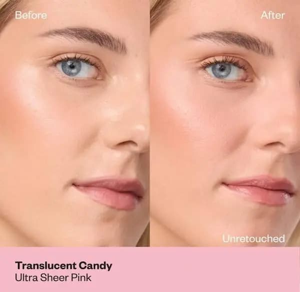 پودر فیکس کوزس مدل Cloud Set Loose رنگ Ultra Sheer Pink Rose حجم 20 گرمی — تصویر ۳