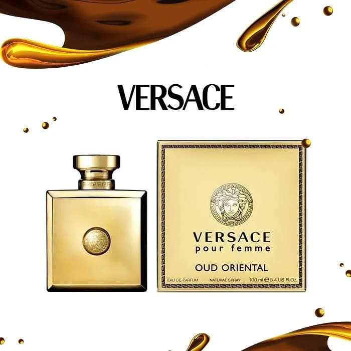 عطر ادکلن ورساچه پور فم عود اورینتال زنانه اصل — تصویر ۵