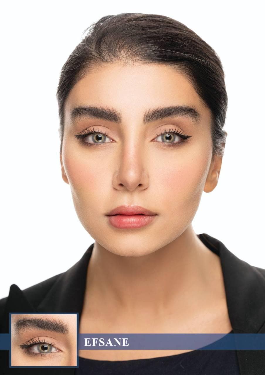 لنز طبی رنگی کریستال – Crystal colored contact lenses