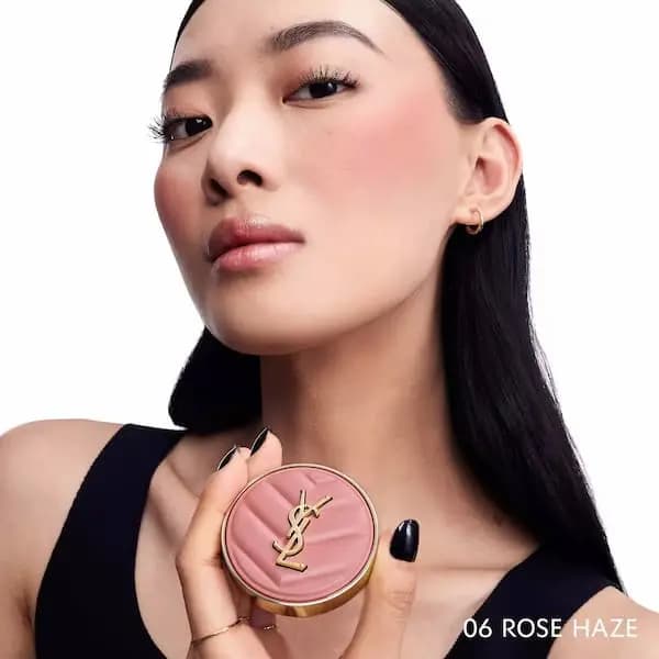 رژگونه 24 ساعته ایوسن لورن YSL رنگ 06 ROSE HAZE — تصویر ۳