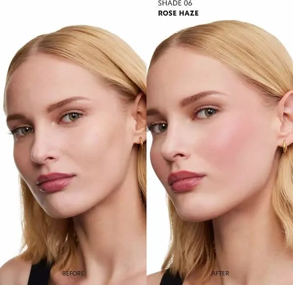 رژگونه 24 ساعته ایوسن لورن YSL رنگ 06 ROSE HAZE — تصویر ۵