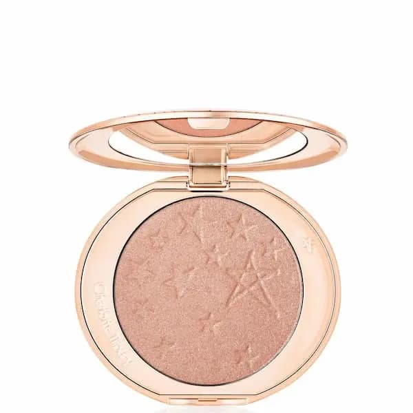 هایلایتر پودری شارلوت تیلبری رنگ pillow talk glow — تصویر ۲