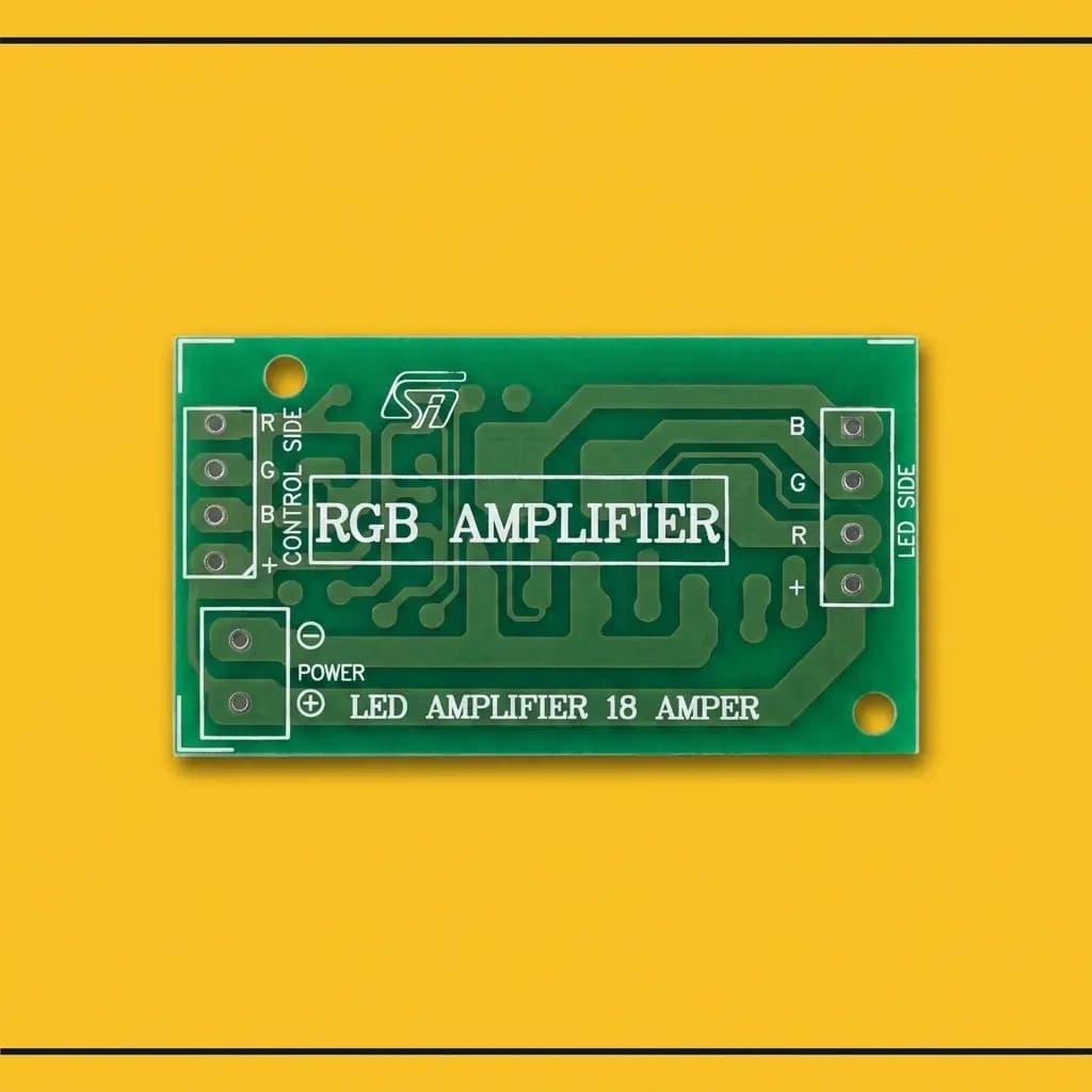 آمپلی‌فایر (تقویت‌کننده) RGB ظرفیت 18A