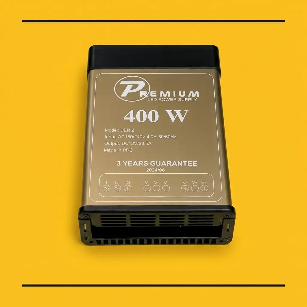 منبع تغذیه سوئیچینگ 12V DC – 33A — تصویر ۳