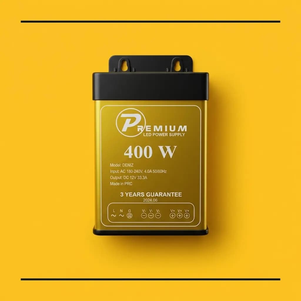 منبع تغذیه سوئیچینگ 12V DC – 33A — تصویر ۲