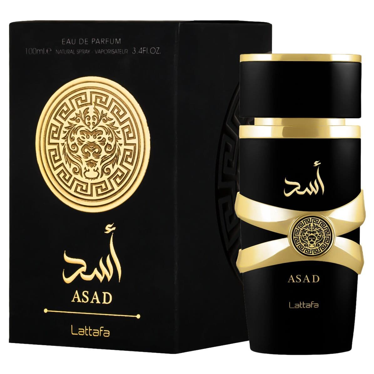 عطر ادکلن لطافه اسد مشکی | Lattafa asad