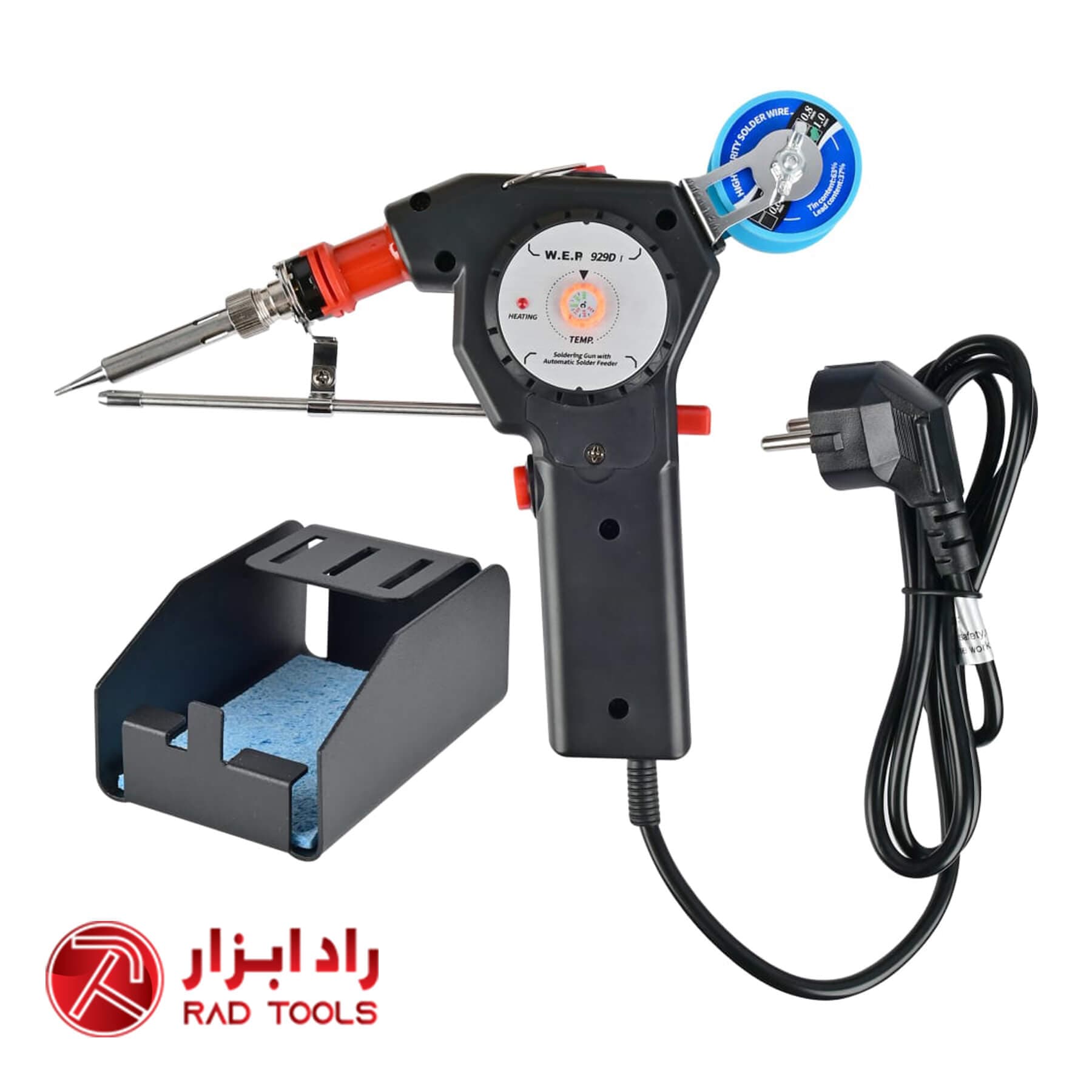 هویه تفنگی با فیدر قلع WEP 929D-I