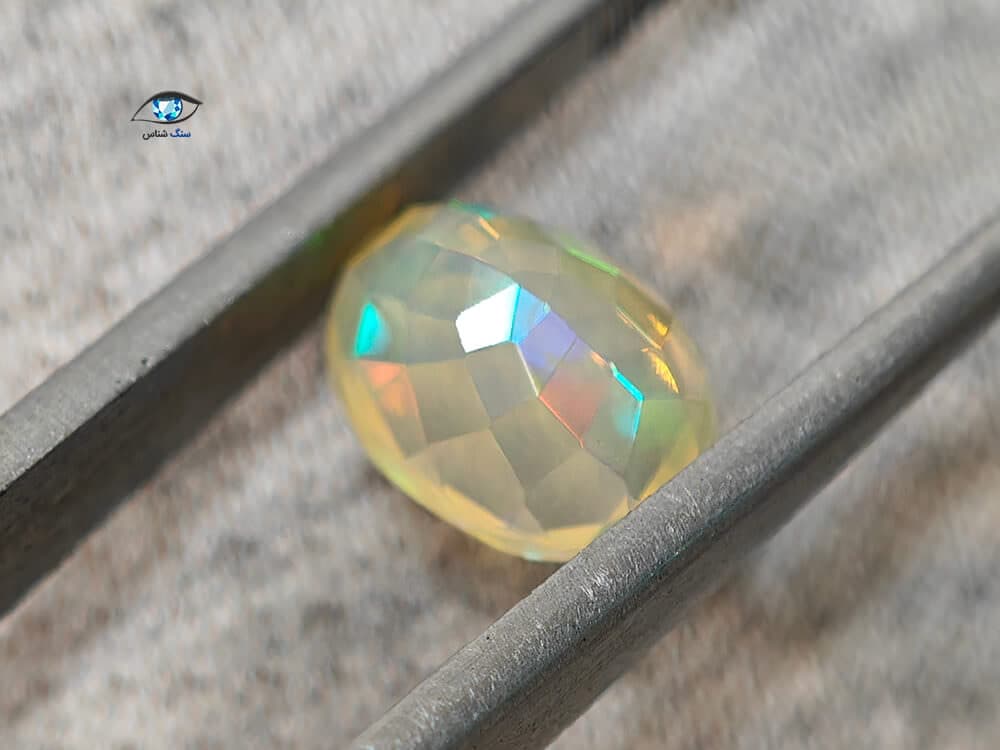 اوپال اتیوپی طبیعی 1.5 قیراط — تصویر ۴