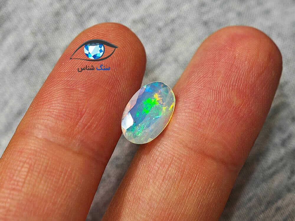 اپال اتیوپی طبیعی 1.6 قیراط