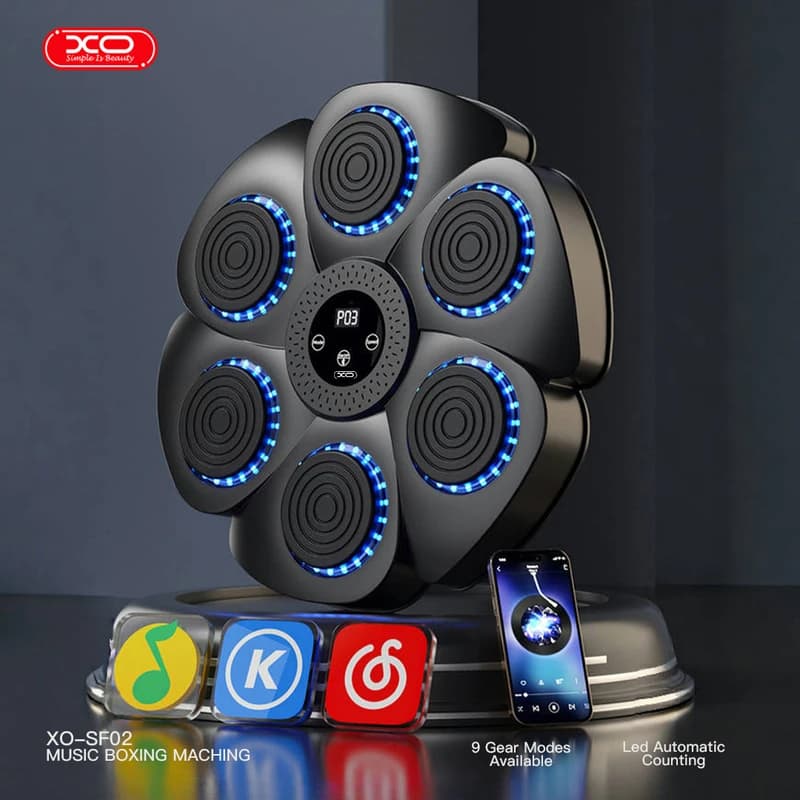 کیسه(پد) بوکس دیواری موزیکال ایکس او مدل XO SF02 — تصویر ۸