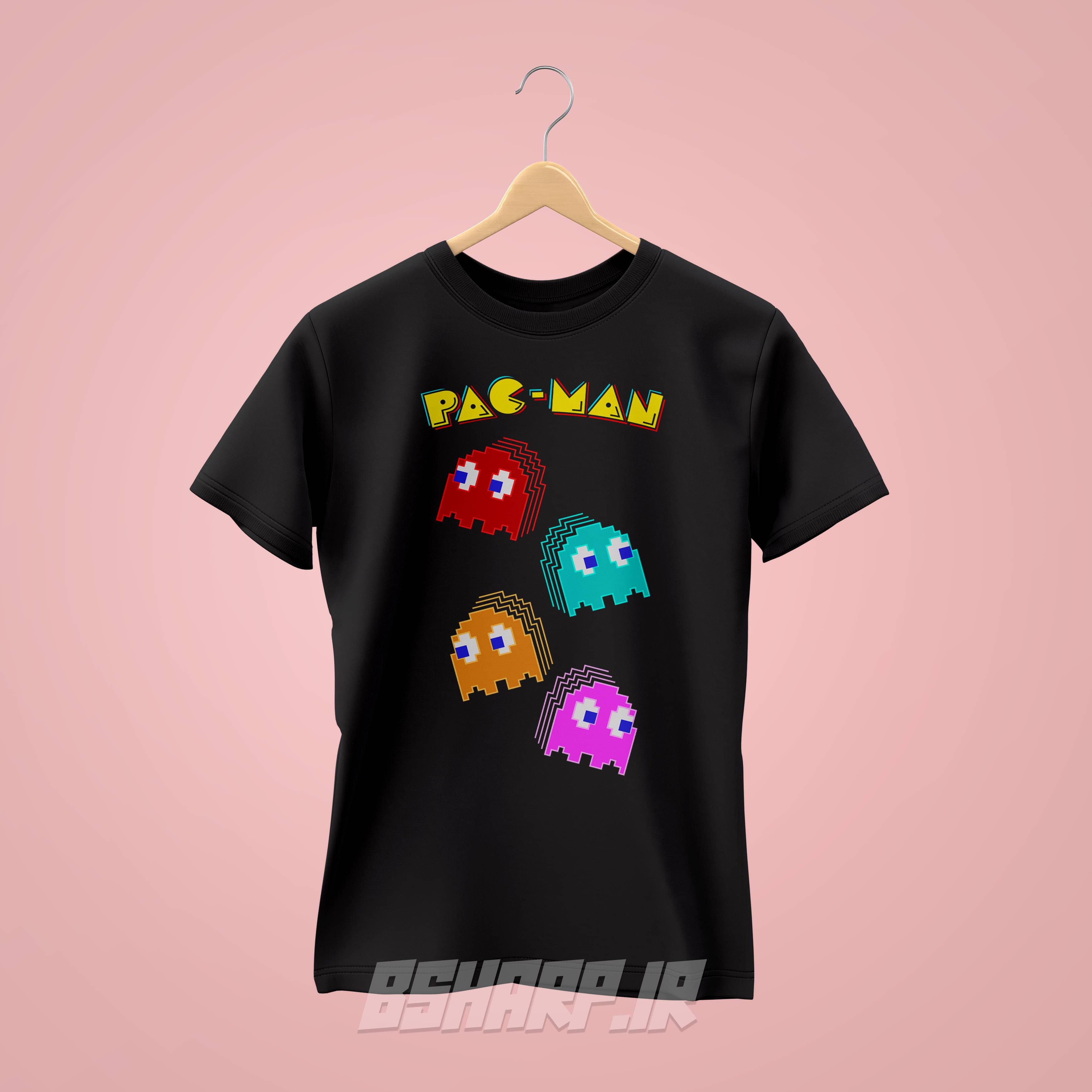 تیشرت Gamer طرح PAC-MAN