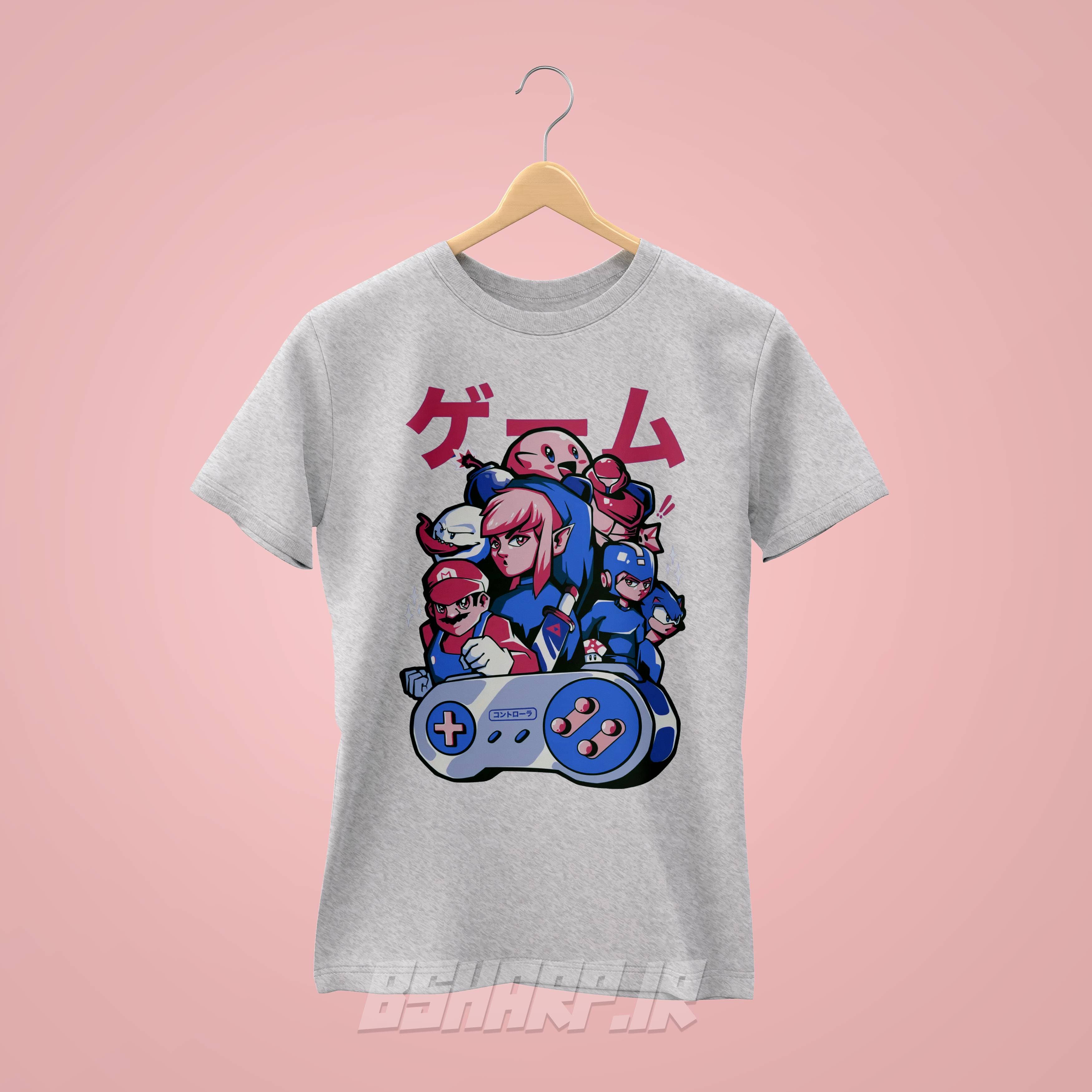 تیشرت Gamer طرح Blue — تصویر ۶