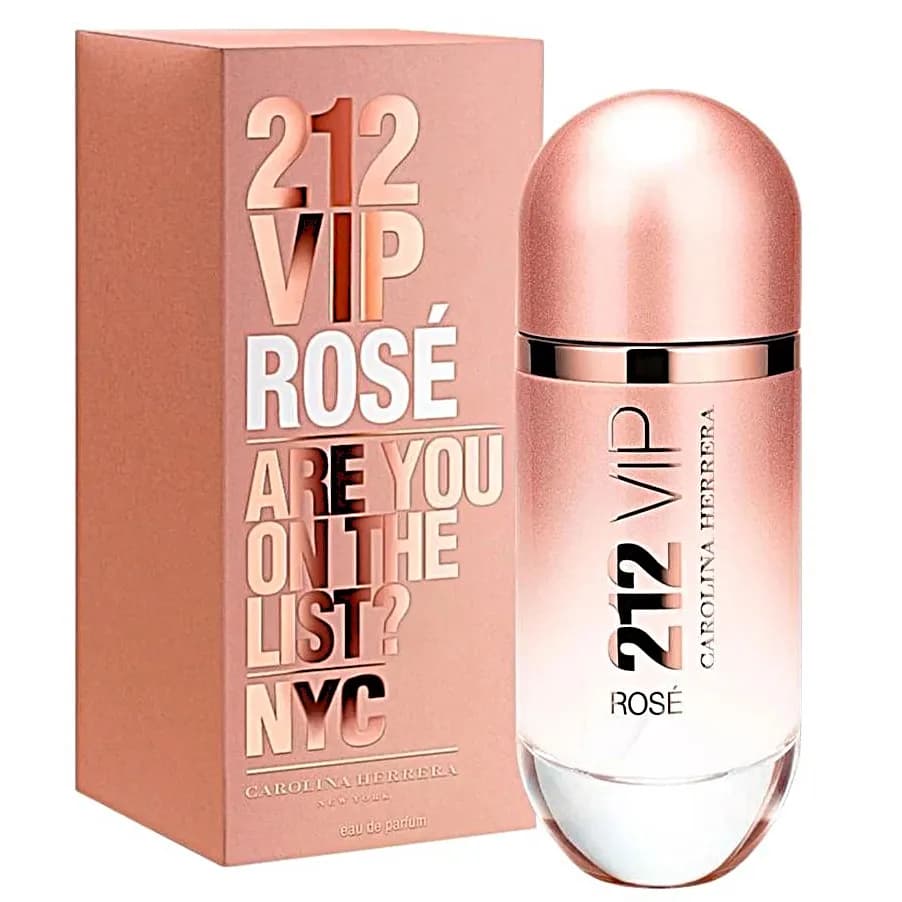 عطر ادکلن کارولینا هررا 212 وی آی پی رز زنانه اصل
