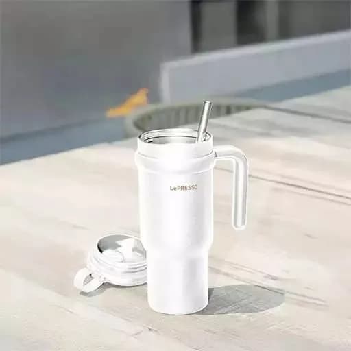 ماگ دو جداره لپرسو مدل Lepresso Thermo Flask Insulated Mug با ظرفیت ۹۰۰ میلی‌لیتر — تصویر ۵