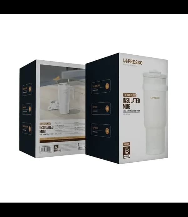 ماگ دو جداره لپرسو مدل Lepresso Thermo Flask Insulated Mug با ظرفیت ۹۰۰ میلی‌لیتر — تصویر ۶