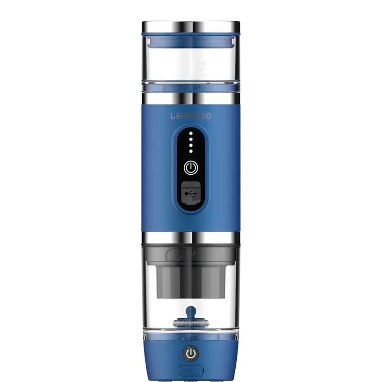 قهوه ساز شارژی و قابل حمل 4 در 1 لپرسو مدل lepresso 4 in 1 portable coffee machine with milk frother — تصویر ۴