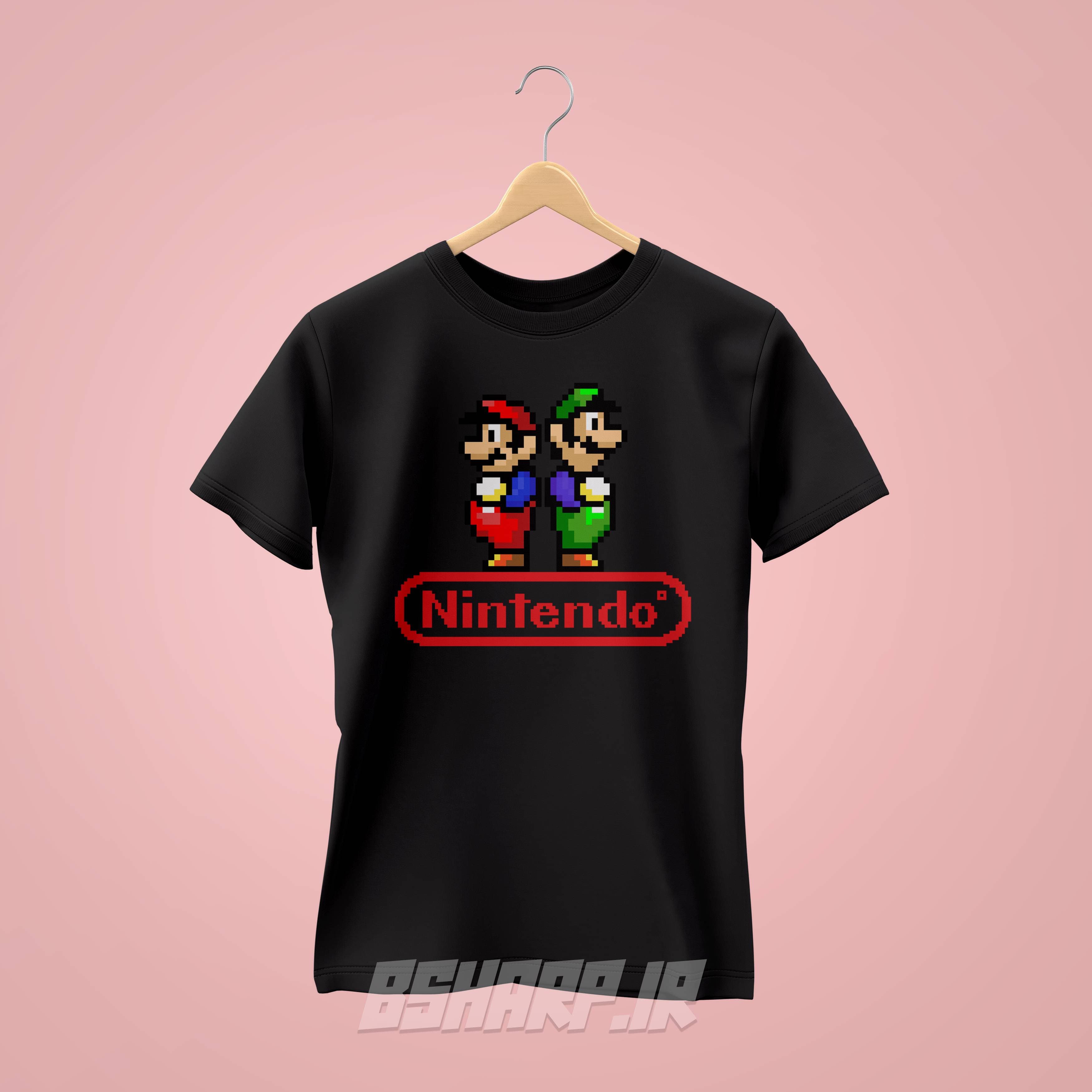 تیشرت Gamer طرح نینتندو