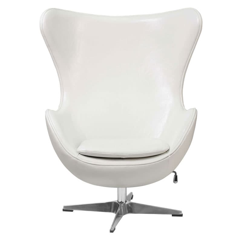 صندلی راحتی Egg Chair هلگر با روکش پارچه ای