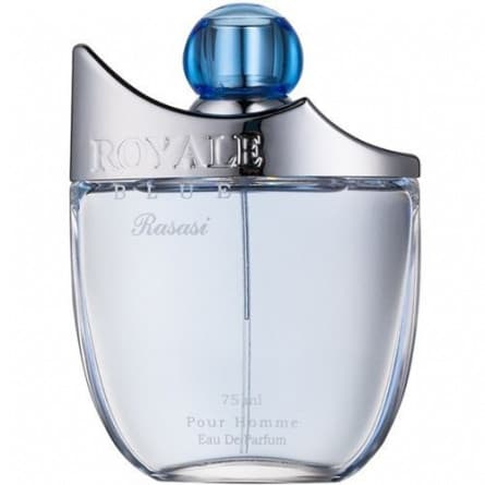 ادکلن رویال آبی مردانه مدل ROYALE BLUE RASASI