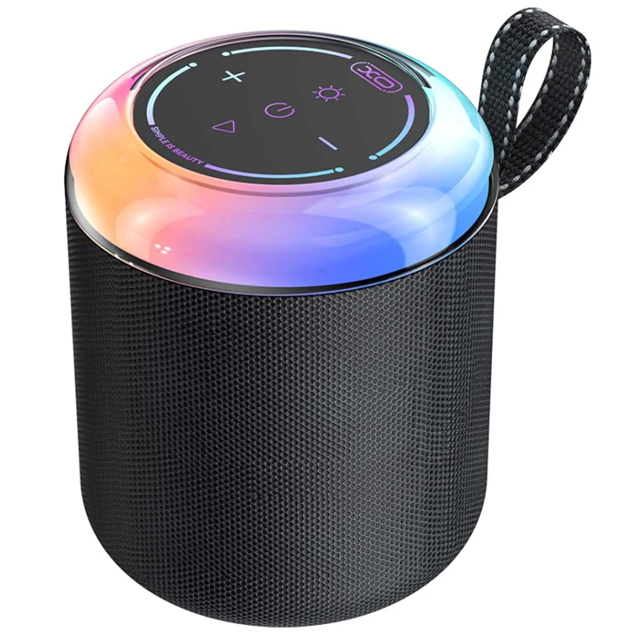 اسپیکر بلوتوثی قابل حمل شارژی ایکس‌او با نور RGB مدل XO F67