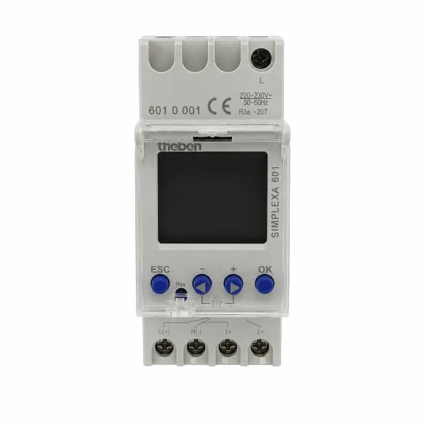 تایمر دیجیتال تبن با برنامه 24H/هفتگی SIMPLEXA 601 top