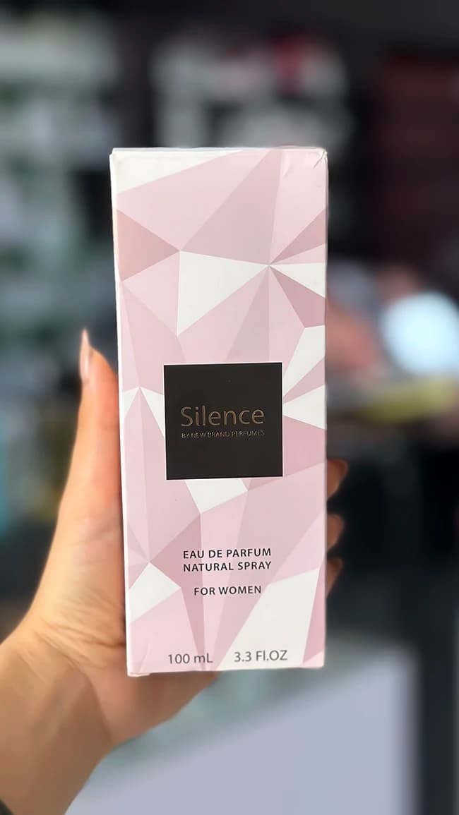 ادکلن زنانه نیو برند Silence حجم 100 میل — تصویر ۳