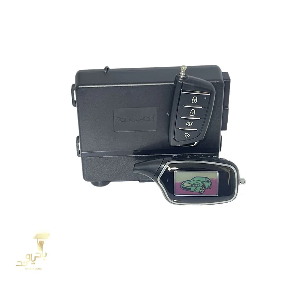 دزدگیر خودرو برند پاناتک مدل تک ریموت تصویری باتری خور P-CA510B — تصویر ۲