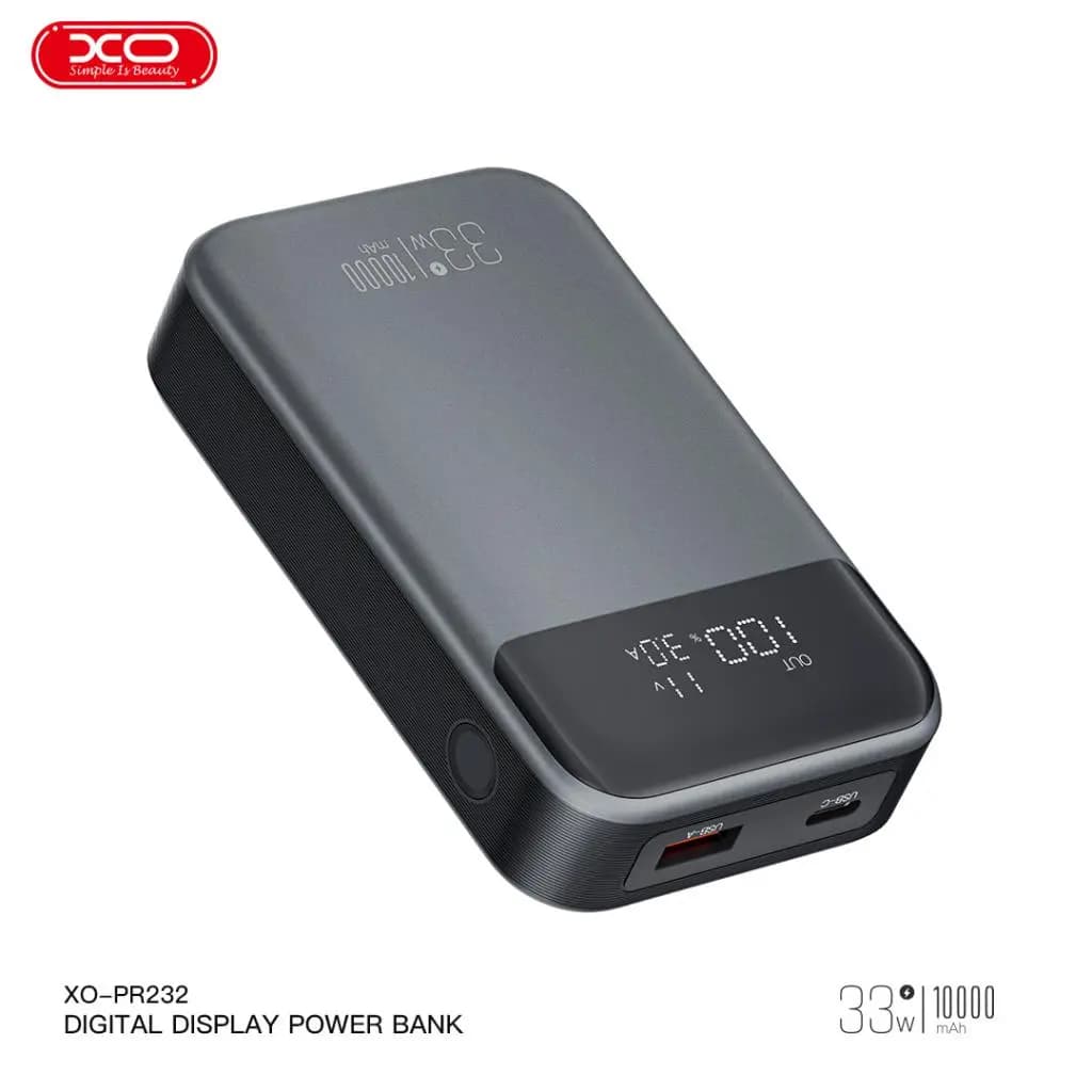 پاوربانک 10 هزار میلی‌آمپر 33 وات ایکس‌او مدل XO PR232 — تصویر ۴