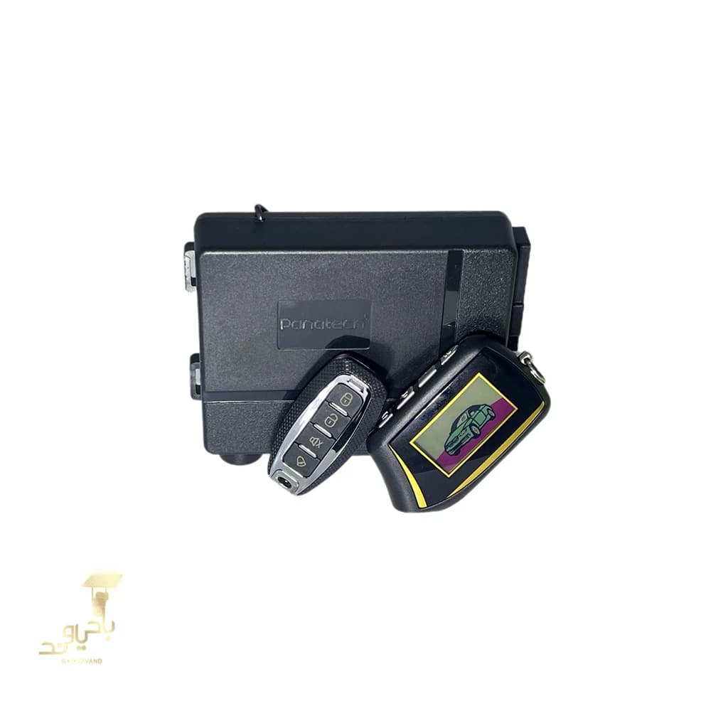 دزدگیر خودرو برند پی ال سی پاناتک مدل تک ریموت تصویری باتری خورP-CA508