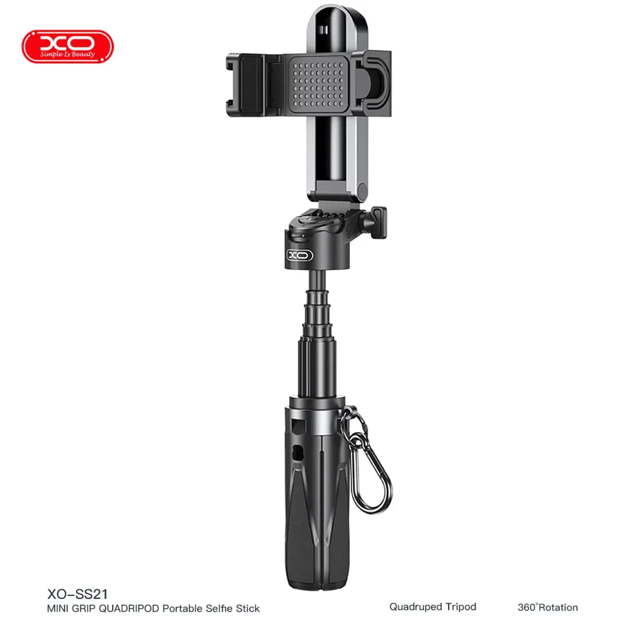 سه پایه موبایل و مونوپاد ایکس‌او مدل XO SS21 — تصویر ۵