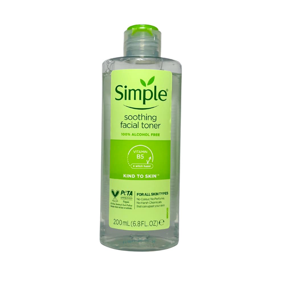 تونر سیمپل انواع پوست Kind to skin soothing facial toner