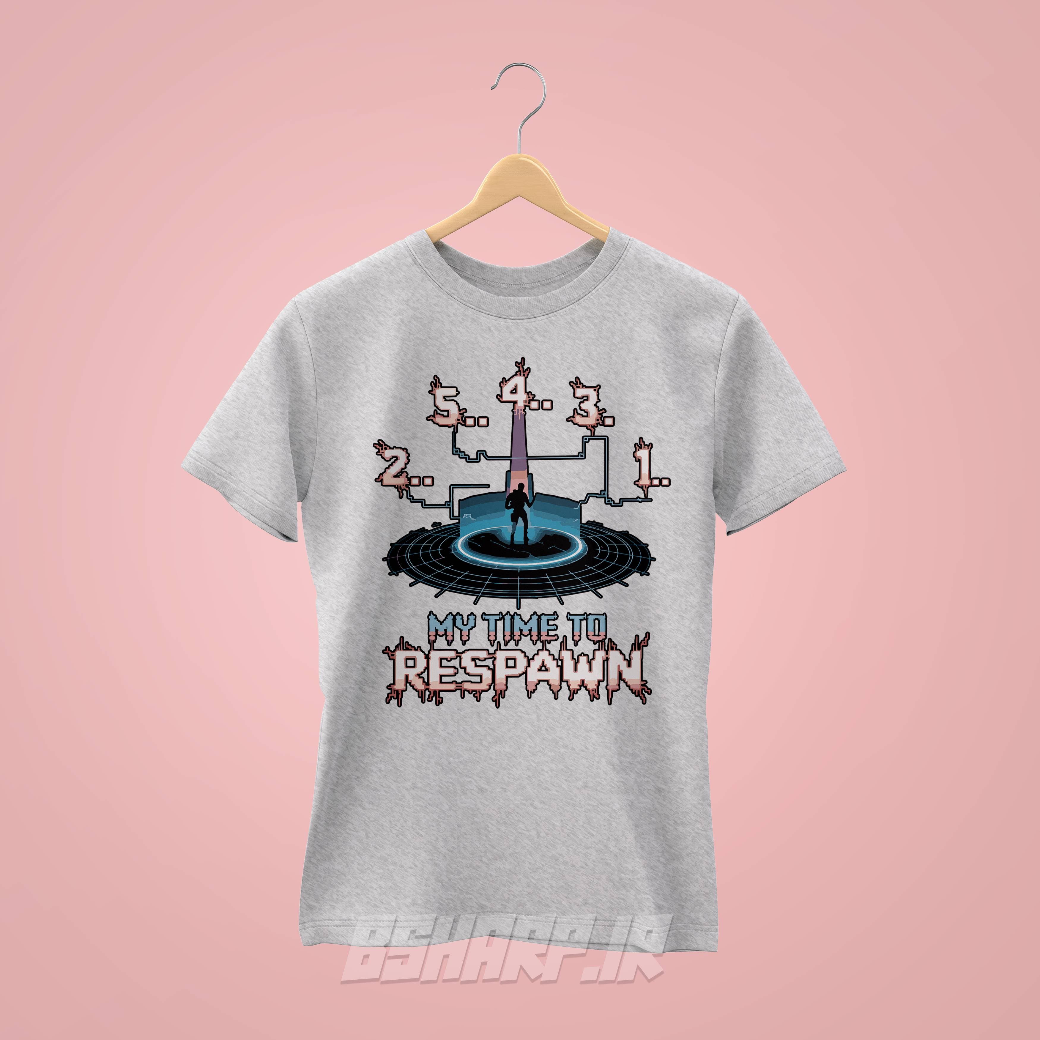 تیشرت Gamer طرح My Time To Respawn — تصویر ۶