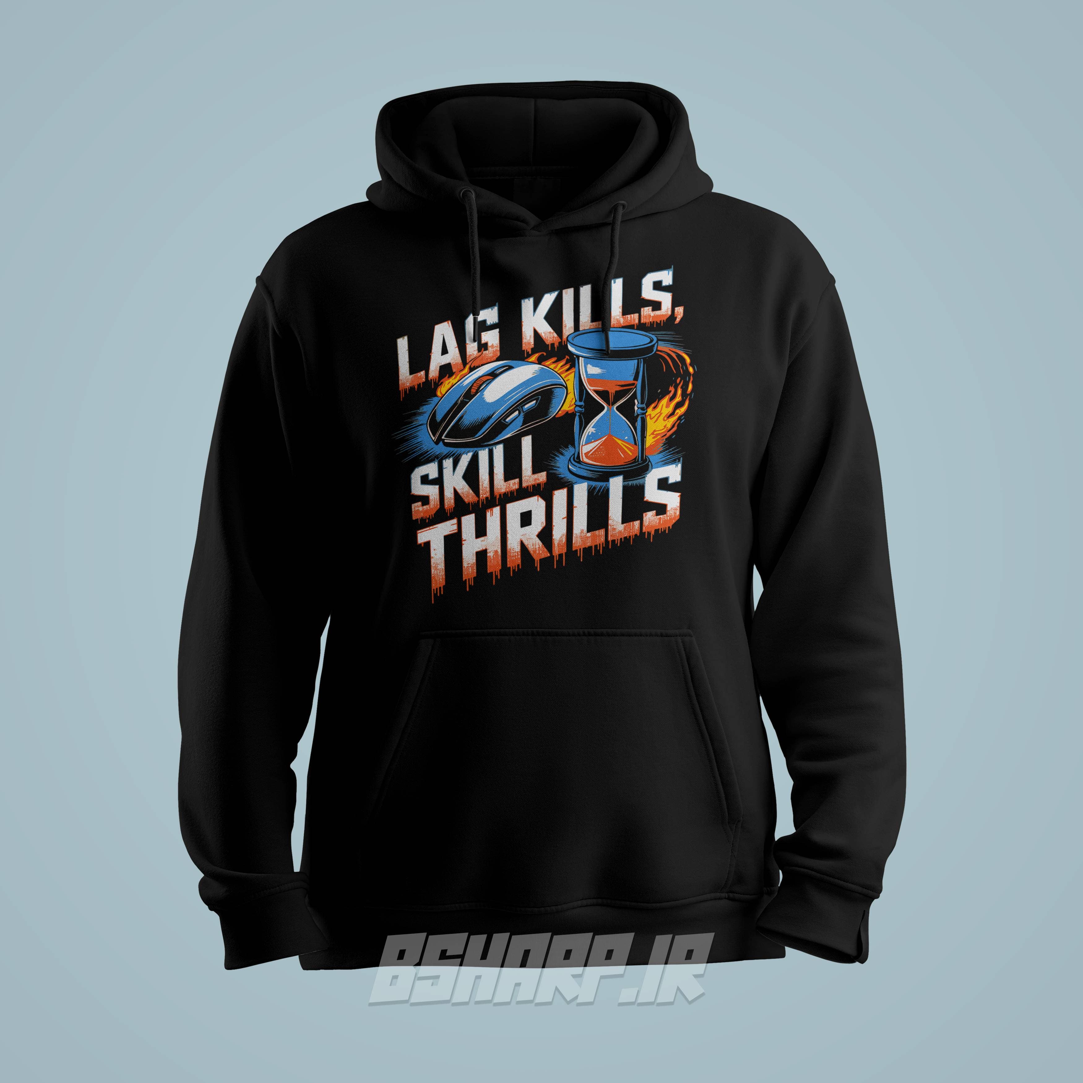 هودی Gamer طرح Lag Kills