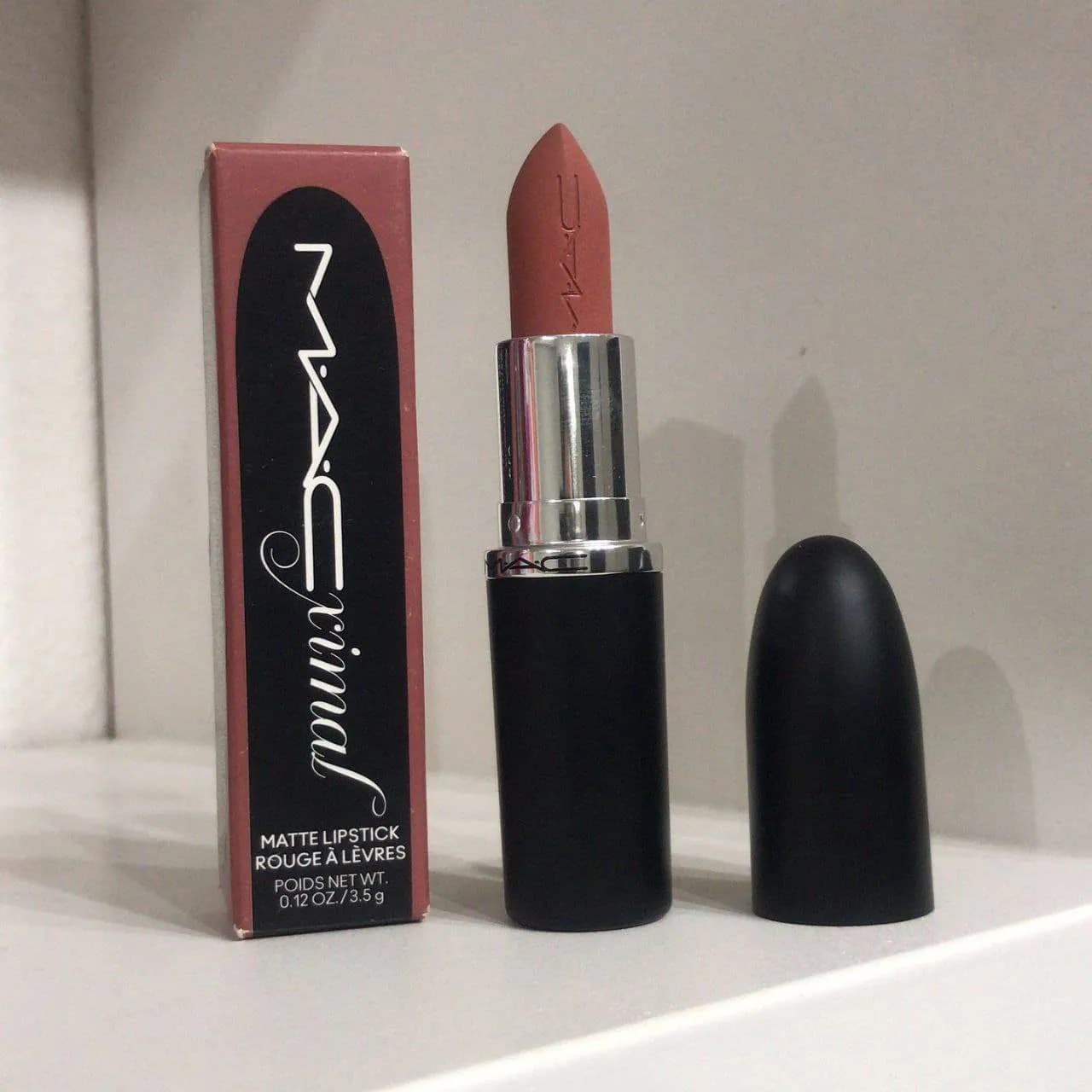 رژ لب جامد مات مک فولسایز با جعبه VELVET TEDDY — تصویر ۵