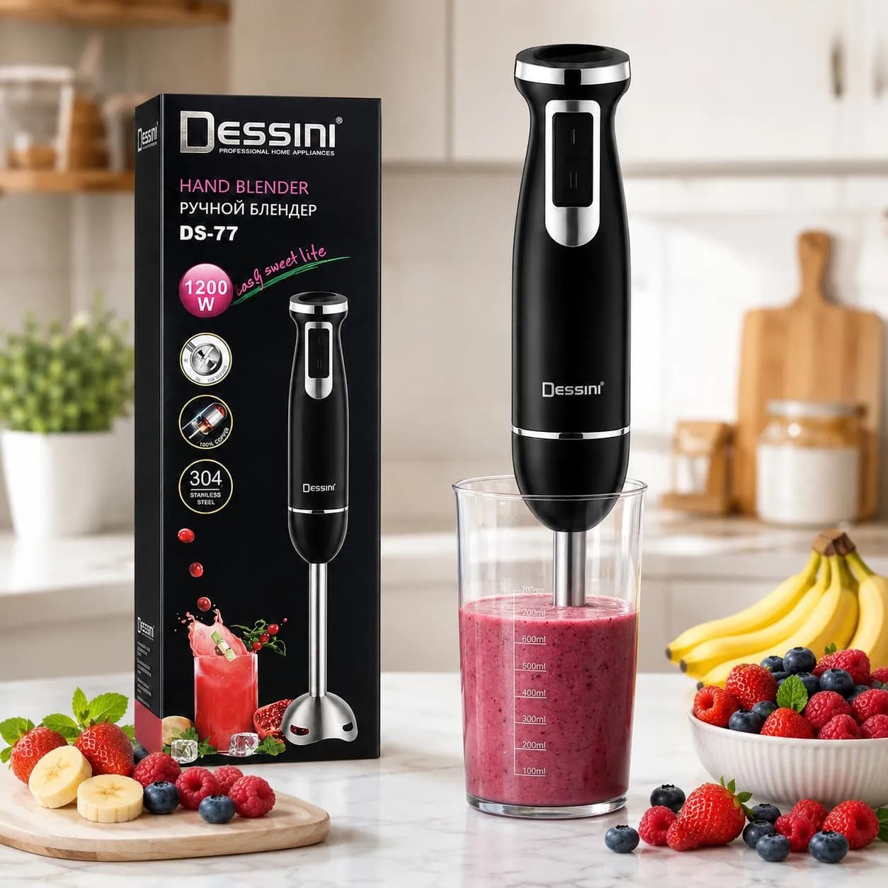 گوشت‌کوب برقی دسینی Dessini مدل DS-77 توان ۱۲۰۰ وات — تصویر ۳