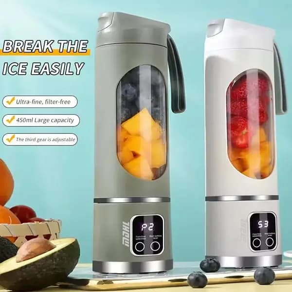 شیکر و مخلوط کن شارژی قابل حمل ام دی اچ ال مدل MDHL HS-860 — تصویر ۷