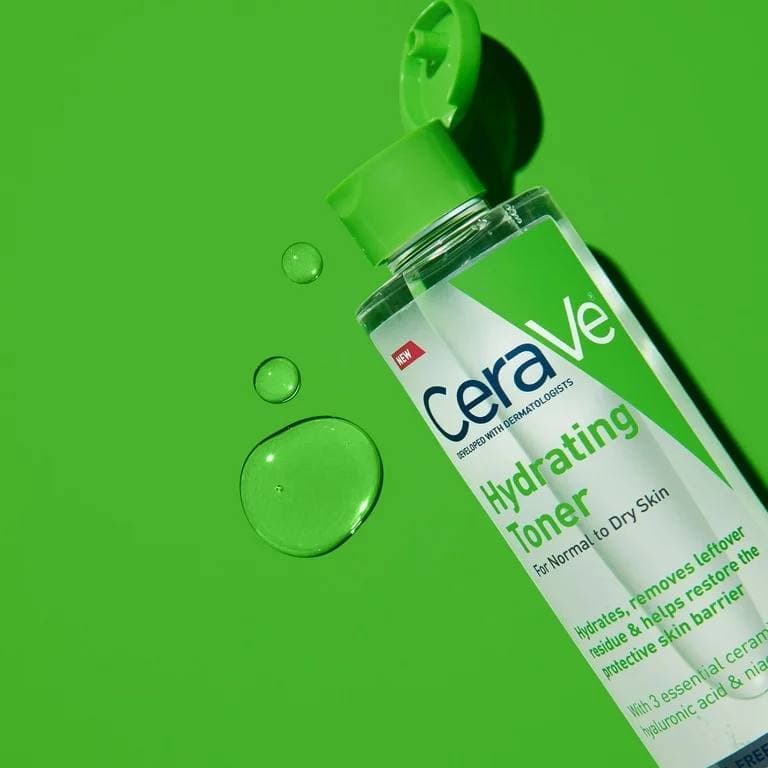 تونر آبرسان پوست خشک و نرمال سراوی CeraVe — تصویر ۳