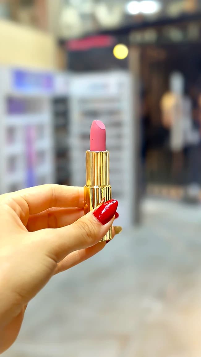 رژ لب جامد مات لوسمنت مدل Long Lasting شماره L402 حاوی روغن آرگان