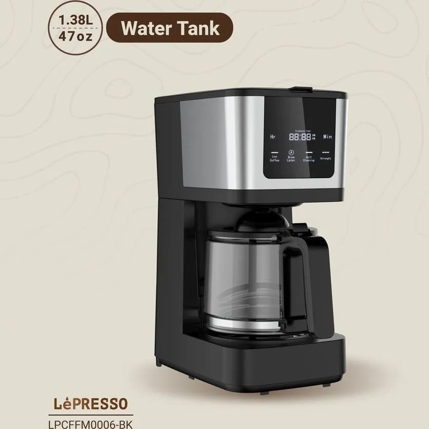 دستگاه قهوه ساز اتوماتیک صفحه لمسی لپرسو مدل LePresso Rich Brew Coffee Machine Interactive Touch Display — تصویر ۴
