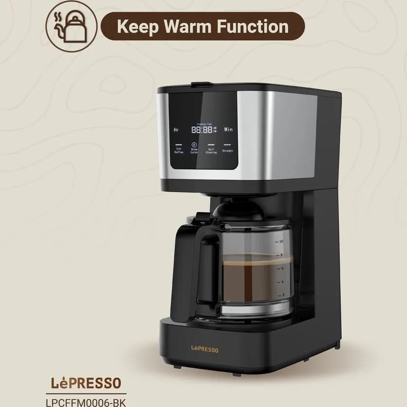 دستگاه قهوه ساز اتوماتیک صفحه لمسی لپرسو مدل LePresso Rich Brew Coffee Machine Interactive Touch Display — تصویر ۶