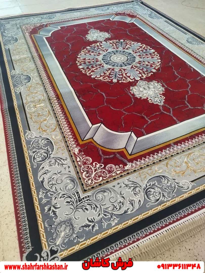 فرش کویر لاکی هزار شانه تراکم 3000
