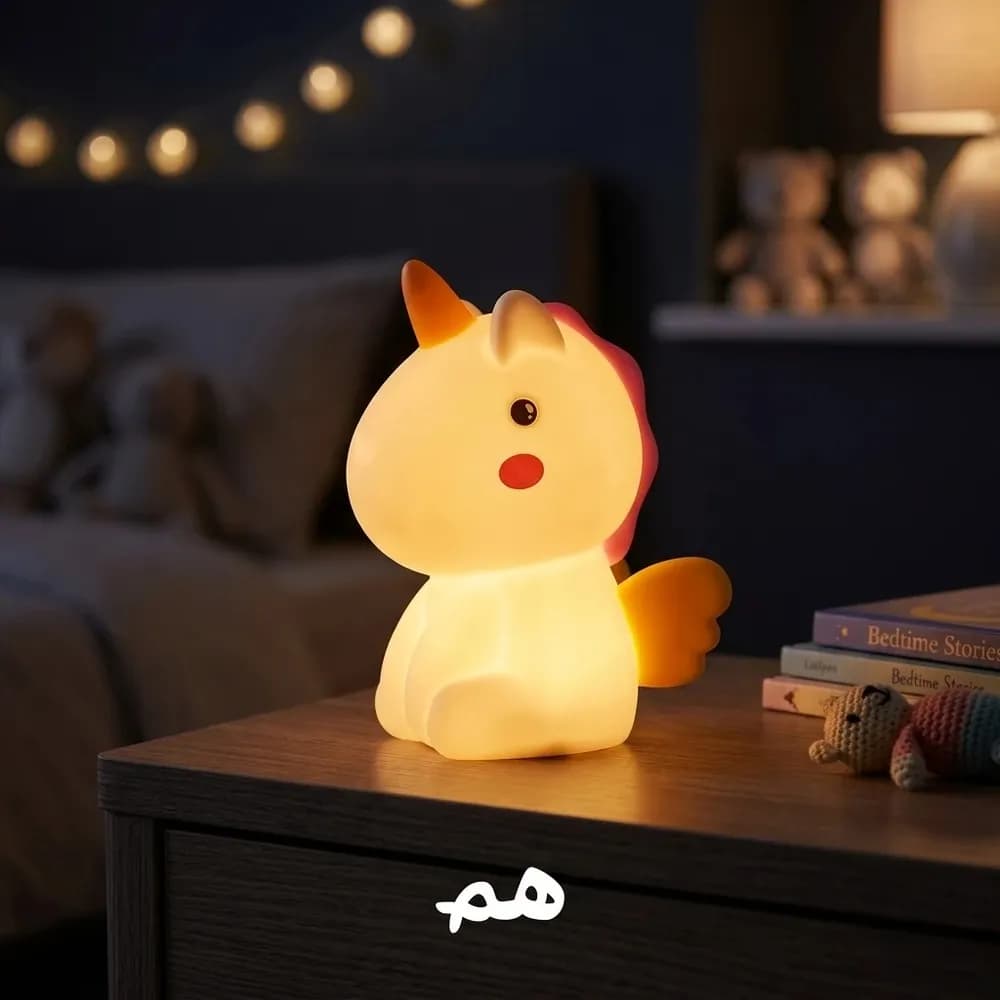 چراغ خواب سیلیکونی یونیکورن