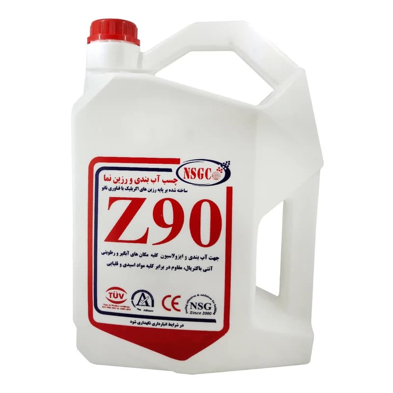 چسب آب بندی نانو Z90 حجم 4 لیتر