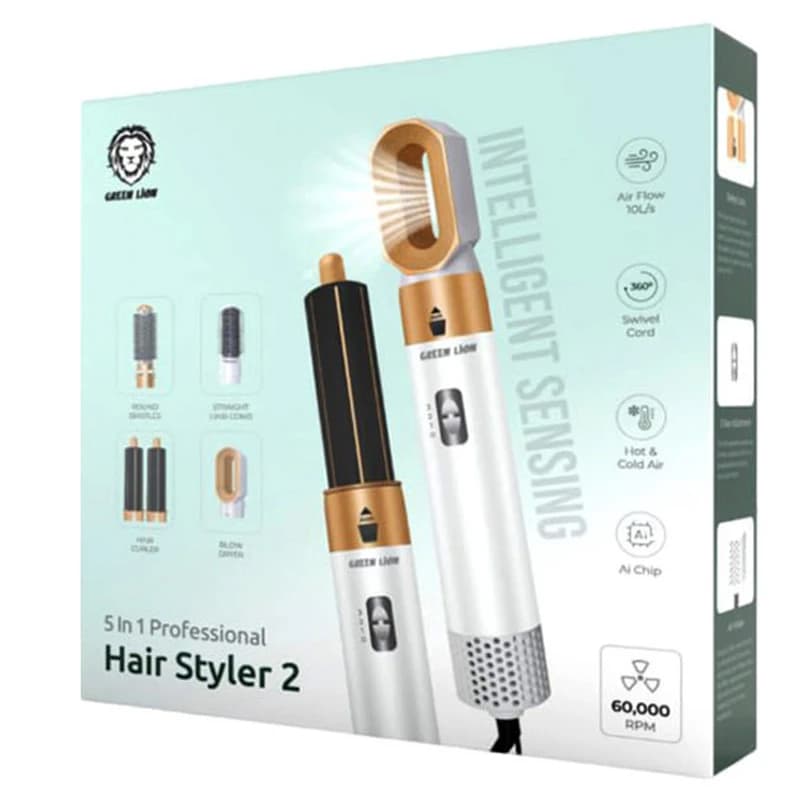 دستگاه حالت دهنده مو گرین لاین مدل Green Lion 5 In1 Professional Hair Styler 2 — تصویر ۲