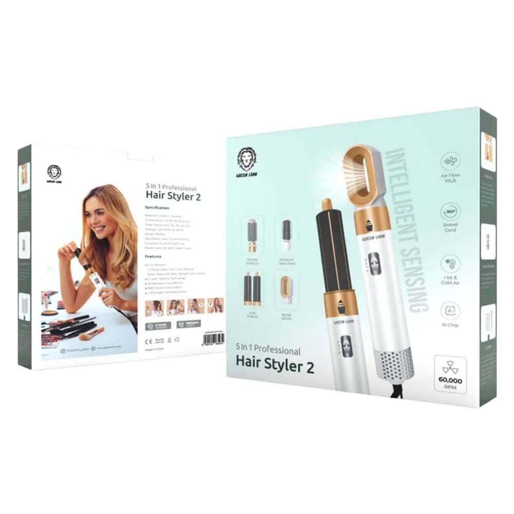 دستگاه حالت دهنده مو گرین لاین مدل Green Lion 5 In1 Professional Hair Styler 2 — تصویر ۳