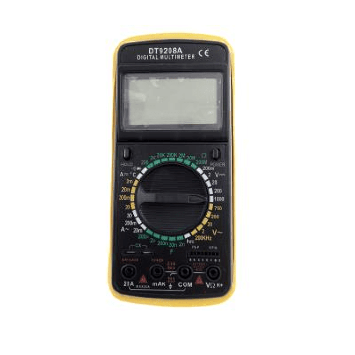 مولتی متر دیجیتال ارزان قیمت مدل DT-9208A — تصویر ۲