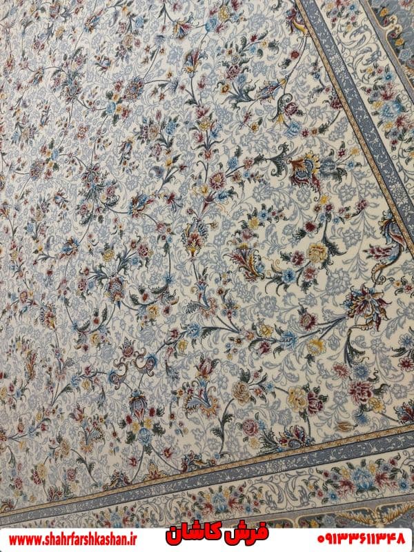 فرش کرم 700 شانه ماشینی طرح آتیلا اکرولیک — تصویر ۴